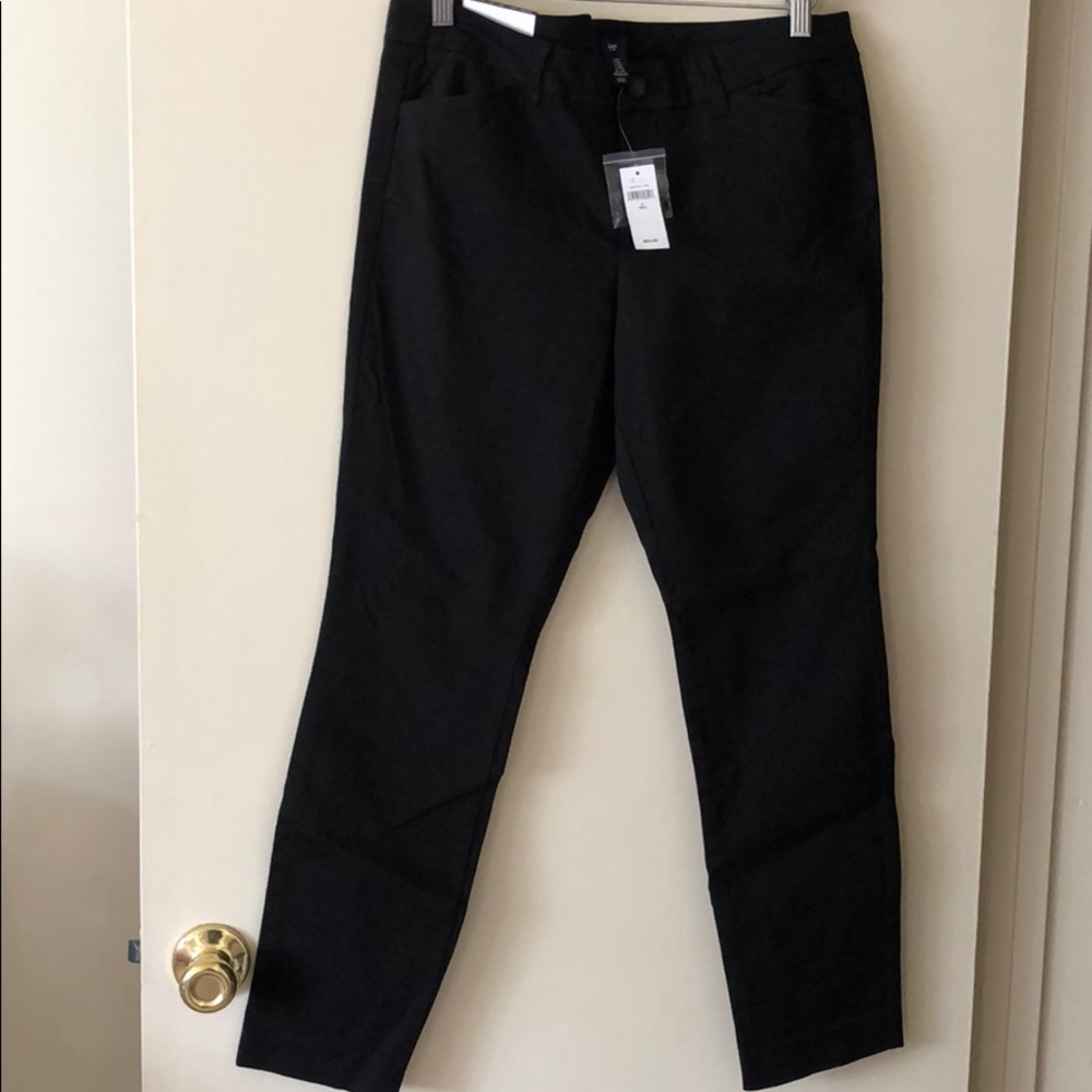 NWT Gap Factory black pants- SZ 8 regular